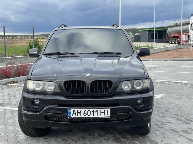 Черный БМВ Х5, объемом двигателя 3 л и пробегом 400 тыс. км за 6400 $, фото 3 на Automoto.ua
