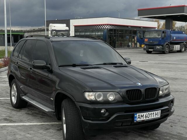 Черный БМВ Х5, объемом двигателя 3 л и пробегом 400 тыс. км за 6400 $, фото 1 на Automoto.ua
