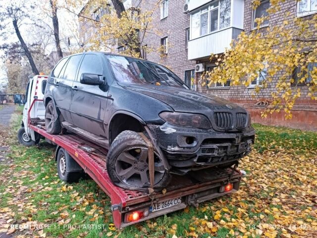 Черный БМВ Х5, объемом двигателя 3 л и пробегом 350 тыс. км за 3000 $, фото 4 на Automoto.ua