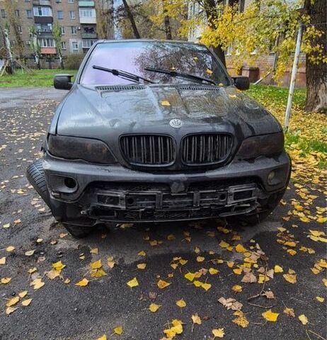Черный БМВ Х5, объемом двигателя 3 л и пробегом 350 тыс. км за 3000 $, фото 2 на Automoto.ua