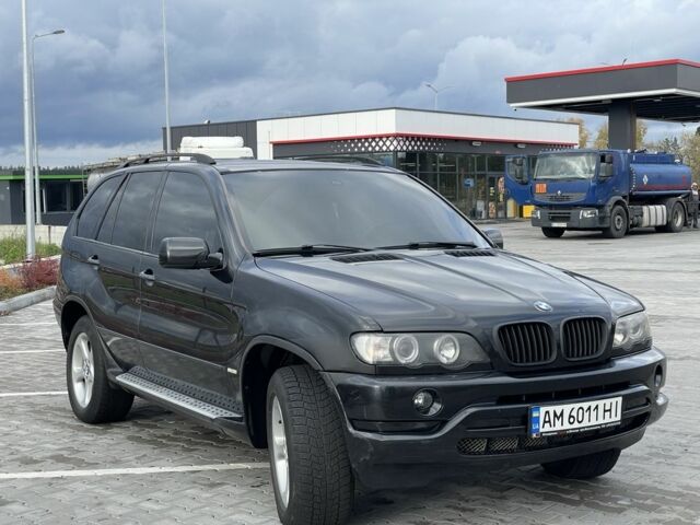Черный БМВ Х5, объемом двигателя 3 л и пробегом 400 тыс. км за 6400 $, фото 4 на Automoto.ua