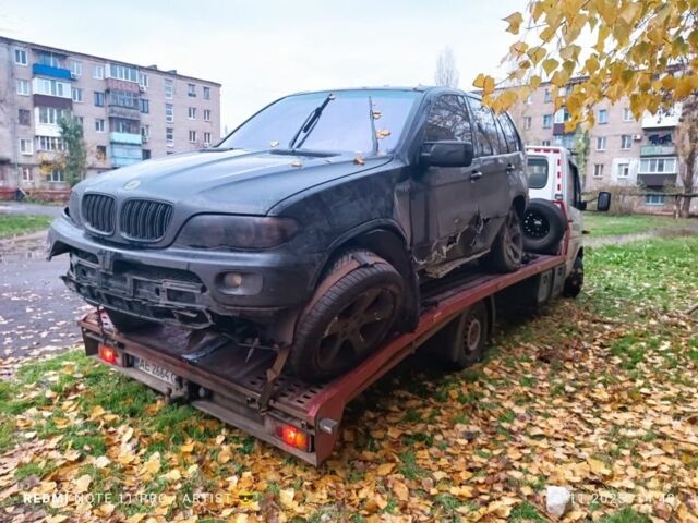 Черный БМВ Х5, объемом двигателя 3 л и пробегом 350 тыс. км за 3000 $, фото 5 на Automoto.ua