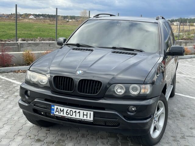 Черный БМВ Х5, объемом двигателя 3 л и пробегом 400 тыс. км за 6400 $, фото 2 на Automoto.ua