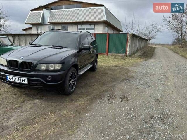 Черный БМВ Х5, объемом двигателя 3 л и пробегом 300 тыс. км за 6700 $, фото 3 на Automoto.ua