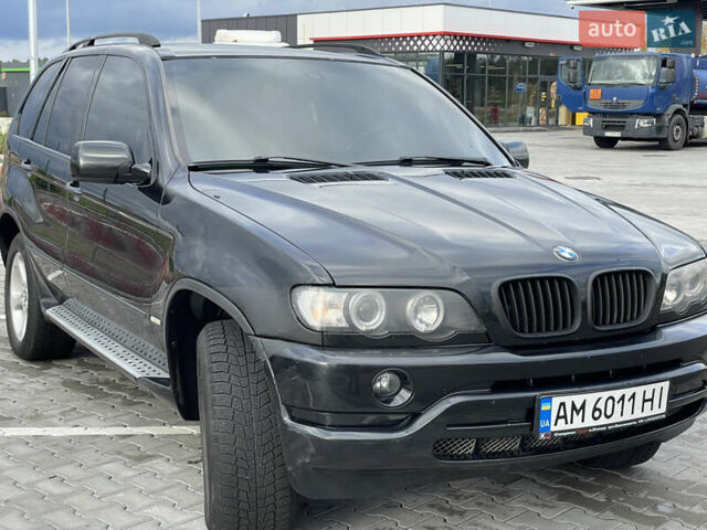 Черный БМВ Х5, объемом двигателя 3 л и пробегом 353 тыс. км за 6400 $, фото 4 на Automoto.ua