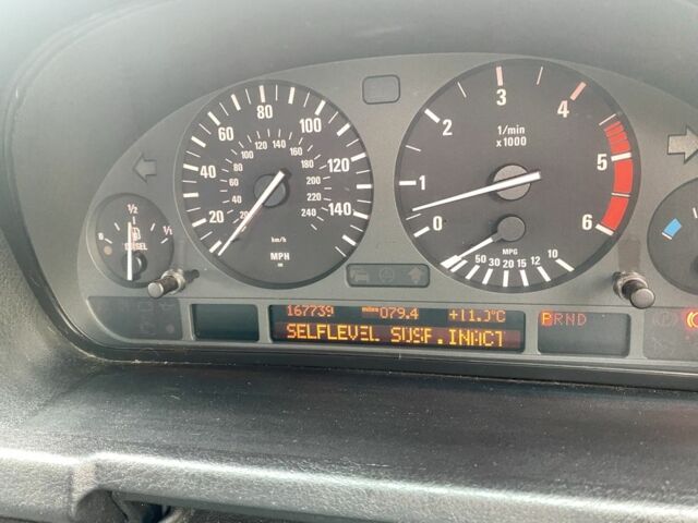 Черный БМВ Х5, объемом двигателя 3 л и пробегом 167 тыс. км за 5000 $, фото 6 на Automoto.ua