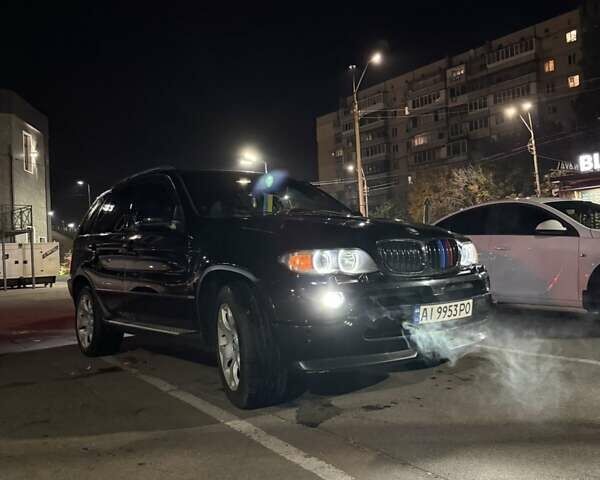 Черный БМВ Х5, объемом двигателя 3 л и пробегом 447 тыс. км за 8000 $, фото 3 на Automoto.ua