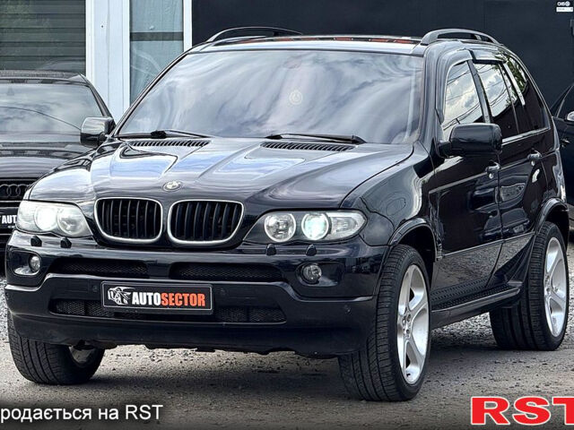 Черный БМВ Х5, объемом двигателя 4.6 л и пробегом 250 тыс. км за 9500 $, фото 1 на Automoto.ua