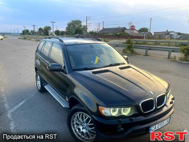 Черный БМВ Х5, объемом двигателя 3 л и пробегом 300 тыс. км за 8500 $, фото 1 на Automoto.ua