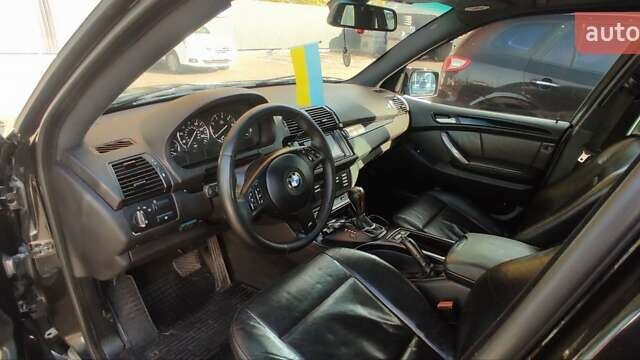 Черный БМВ Х5, объемом двигателя 3 л и пробегом 449 тыс. км за 7000 $, фото 5 на Automoto.ua
