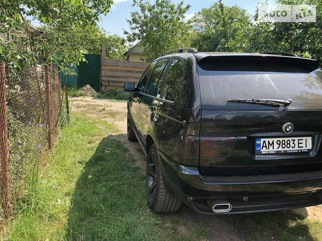 Чорний БМВ Х5, об'ємом двигуна 3 л та пробігом 320 тис. км за 9550 $, фото 2 на Automoto.ua