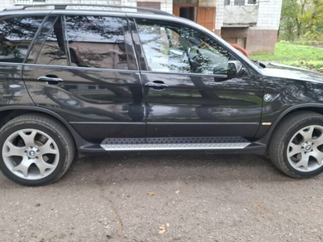Черный БМВ Х5, объемом двигателя 3 л и пробегом 323 тыс. км за 9800 $, фото 2 на Automoto.ua