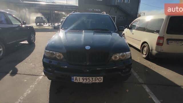 Черный БМВ Х5, объемом двигателя 3 л и пробегом 449 тыс. км за 7000 $, фото 1 на Automoto.ua