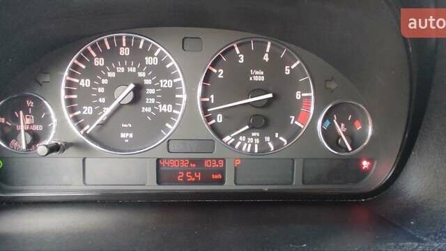 Черный БМВ Х5, объемом двигателя 3 л и пробегом 449 тыс. км за 7000 $, фото 6 на Automoto.ua