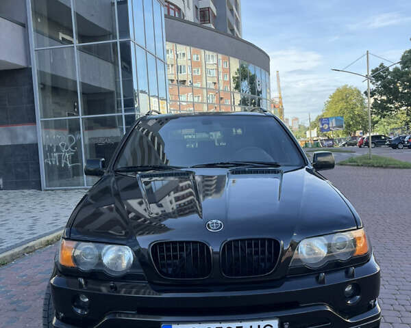 Черный БМВ Х5, объемом двигателя 4.4 л и пробегом 420 тыс. км за 6900 $, фото 2 на Automoto.ua