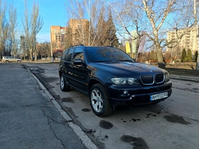 Черный БМВ Х5, объемом двигателя 3 л и пробегом 280 тыс. км за 7500 $, фото 1 на Automoto.ua
