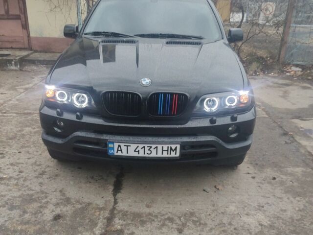 Черный БМВ Х5, объемом двигателя 3 л и пробегом 400 тыс. км за 13000 $, фото 1 на Automoto.ua