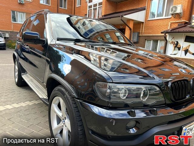 Чорний БМВ Х5, об'ємом двигуна 4.6 л та пробігом 368 тис. км за 13000 $, фото 1 на Automoto.ua