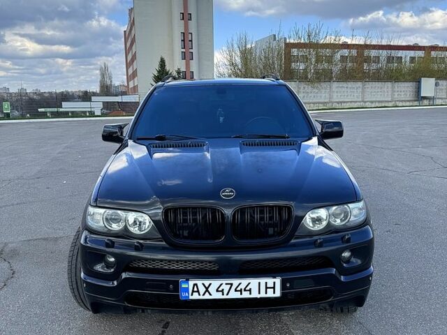 Черный БМВ Х5, объемом двигателя 4.6 л и пробегом 346 тыс. км за 8000 $, фото 3 на Automoto.ua