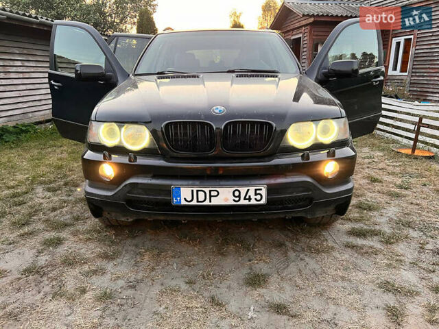 Черный БМВ Х5, объемом двигателя 3 л и пробегом 412 тыс. км за 7500 $, фото 5 на Automoto.ua