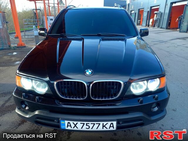 Черный БМВ Х5, объемом двигателя 4.4 л и пробегом 240 тыс. км за 6300 $, фото 1 на Automoto.ua