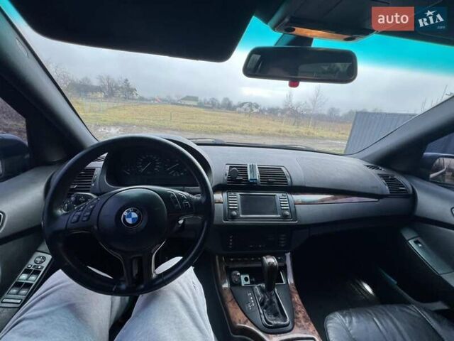 Черный БМВ Х5, объемом двигателя 4.4 л и пробегом 350 тыс. км за 6700 $, фото 17 на Automoto.ua