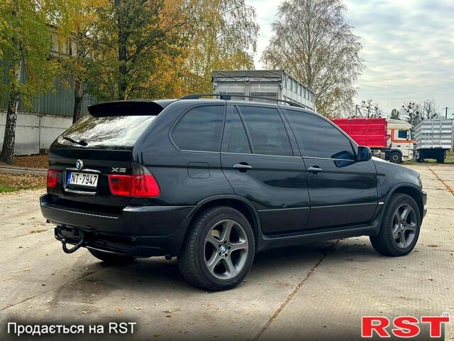 Черный БМВ Х5, объемом двигателя 3 л и пробегом 400 тыс. км за 6000 $, фото 3 на Automoto.ua