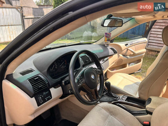 Черный БМВ Х5, объемом двигателя 3 л и пробегом 412 тыс. км за 7500 $, фото 13 на Automoto.ua