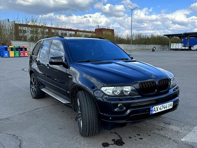 Черный БМВ Х5, объемом двигателя 4.6 л и пробегом 346 тыс. км за 8000 $, фото 4 на Automoto.ua
