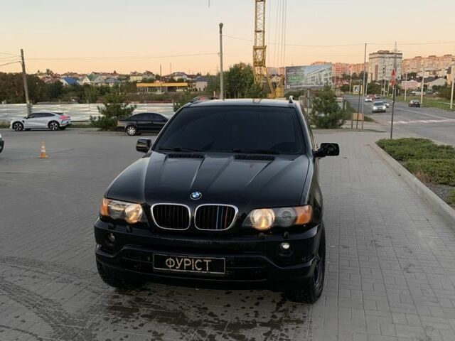 Черный БМВ Х5, объемом двигателя 3 л и пробегом 400 тыс. км за 4800 $, фото 2 на Automoto.ua