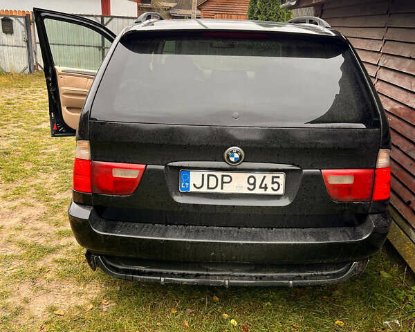 Черный БМВ Х5, объемом двигателя 3 л и пробегом 412 тыс. км за 7500 $, фото 2 на Automoto.ua