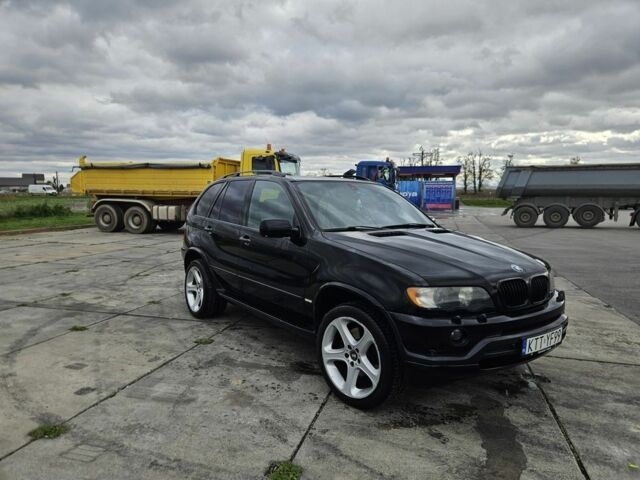 Черный БМВ Х5, объемом двигателя 4.6 л и пробегом 326 тыс. км за 2600 $, фото 1 на Automoto.ua