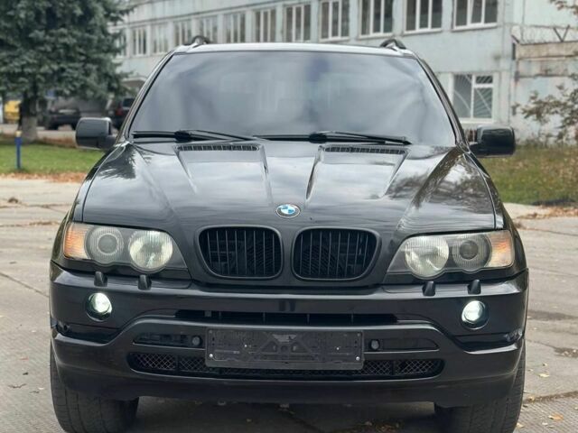 Черный БМВ Х5, объемом двигателя 3 л и пробегом 400 тыс. км за 6000 $, фото 1 на Automoto.ua