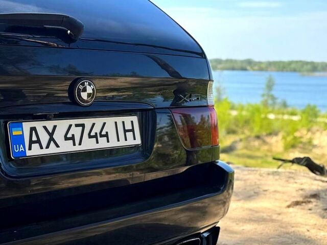 Черный БМВ Х5, объемом двигателя 4.6 л и пробегом 346 тыс. км за 8000 $, фото 1 на Automoto.ua
