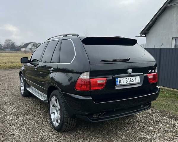 Черный БМВ Х5, объемом двигателя 4.4 л и пробегом 350 тыс. км за 6700 $, фото 3 на Automoto.ua