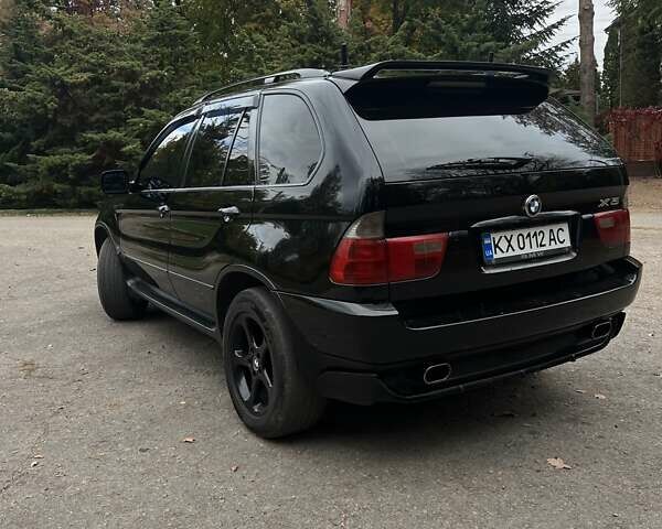 Чорний БМВ Х5, об'ємом двигуна 3 л та пробігом 350 тис. км за 9000 $, фото 2 на Automoto.ua