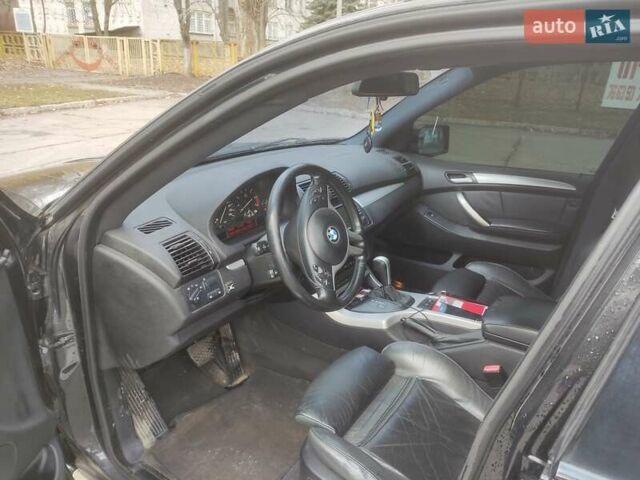 Черный БМВ Х5, объемом двигателя 4.4 л и пробегом 233 тыс. км за 9500 $, фото 4 на Automoto.ua