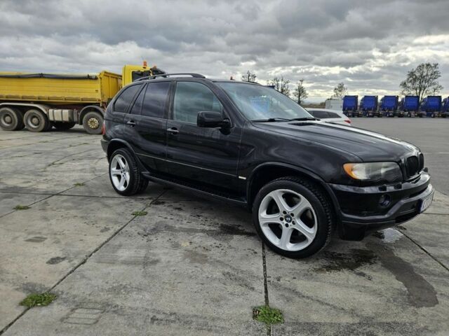 Черный БМВ Х5, объемом двигателя 4.6 л и пробегом 326 тыс. км за 2600 $, фото 3 на Automoto.ua