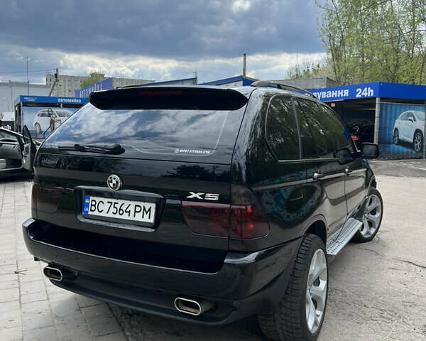 Черный БМВ Х5, объемом двигателя 4.4 л и пробегом 380 тыс. км за 7200 $, фото 3 на Automoto.ua