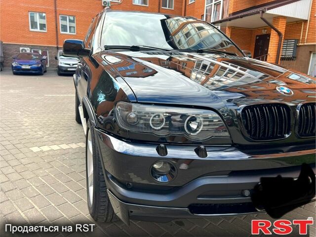 Чорний БМВ Х5, об'ємом двигуна 4.6 л та пробігом 368 тис. км за 13000 $, фото 2 на Automoto.ua