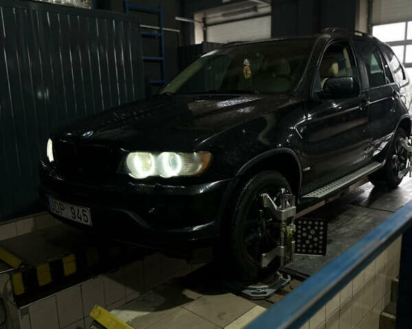 Черный БМВ Х5, объемом двигателя 3 л и пробегом 412 тыс. км за 7500 $, фото 8 на Automoto.ua
