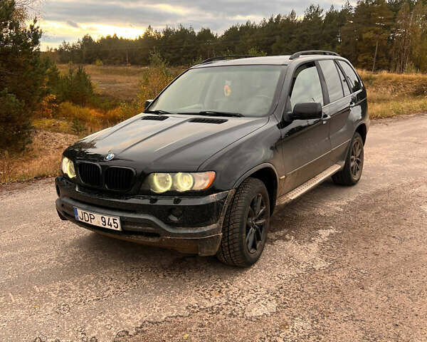Черный БМВ Х5, объемом двигателя 3 л и пробегом 412 тыс. км за 7500 $, фото 1 на Automoto.ua