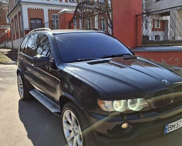 Черный БМВ Х5, объемом двигателя 4.4 л и пробегом 314 тыс. км за 8000 $, фото 6 на Automoto.ua