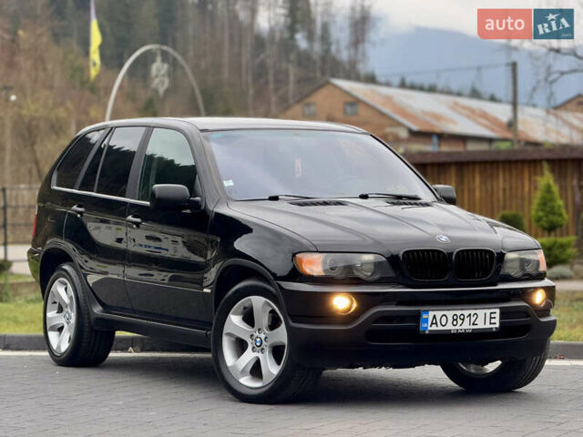 Черный БМВ Х5, объемом двигателя 3 л и пробегом 400 тыс. км за 8700 $, фото 1 на Automoto.ua