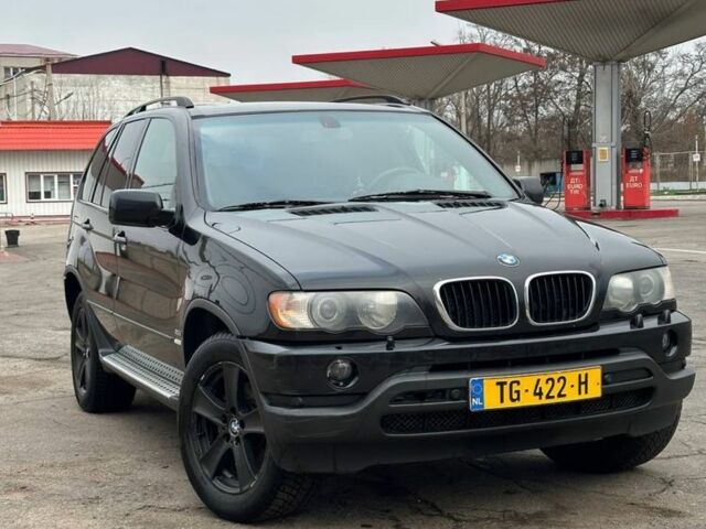 Черный БМВ Х5, объемом двигателя 3 л и пробегом 300 тыс. км за 5700 $, фото 1 на Automoto.ua