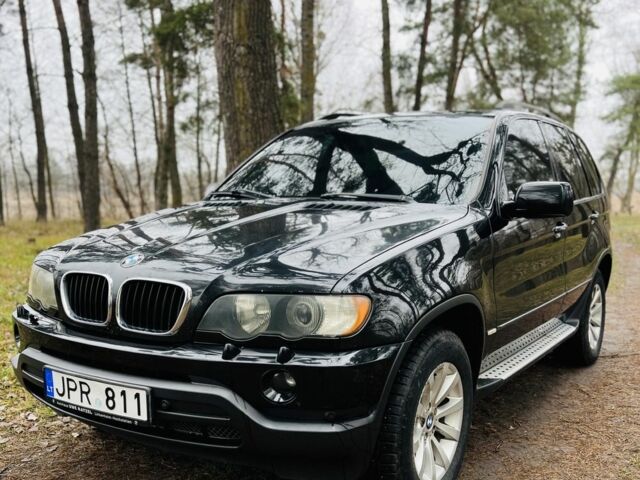 Чорний БМВ Х5, об'ємом двигуна 3 л та пробігом 350 тис. км за 6500 $, фото 1 на Automoto.ua