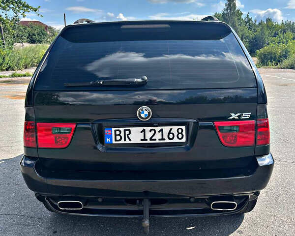 Черный БМВ Х5, объемом двигателя 3 л и пробегом 426 тыс. км за 6000 $, фото 2 на Automoto.ua