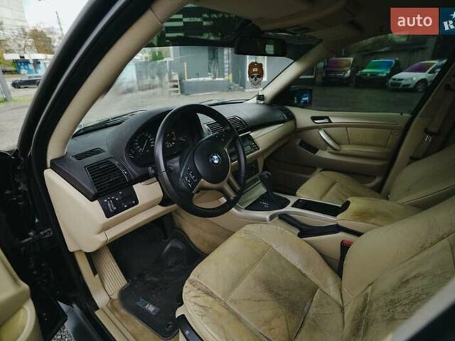 Черный БМВ Х5, объемом двигателя 3 л и пробегом 362 тыс. км за 7900 $, фото 4 на Automoto.ua