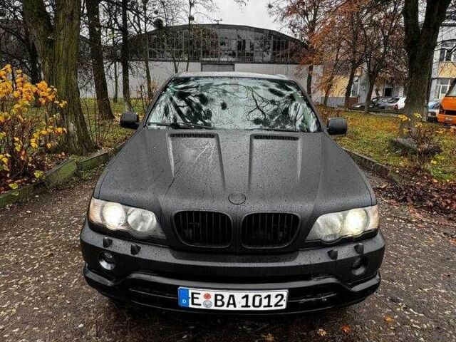 Черный БМВ Х5, объемом двигателя 3 л и пробегом 360 тыс. км за 5800 $, фото 1 на Automoto.ua
