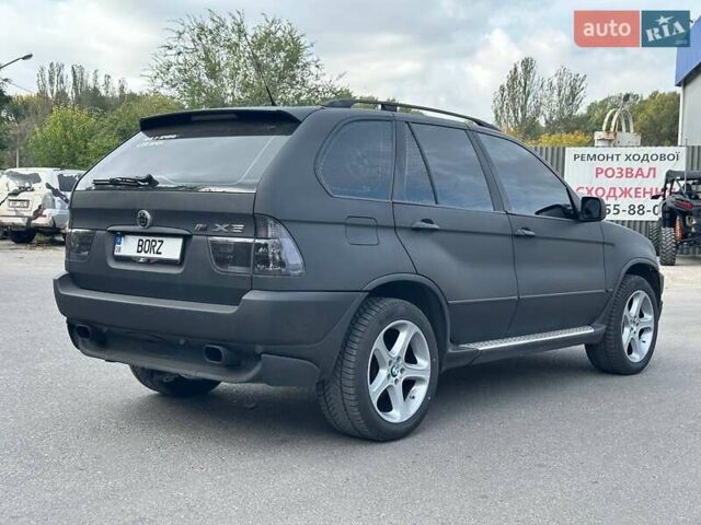 Черный БМВ Х5, объемом двигателя 3 л и пробегом 200 тыс. км за 9900 $, фото 2 на Automoto.ua